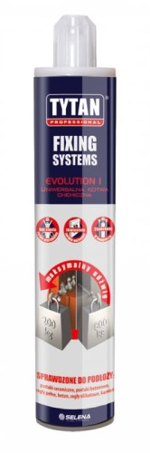 Tytan Kotwa Chemiczna Evolution I Żywica Poliestrowa Bez Styrenu 300 ml