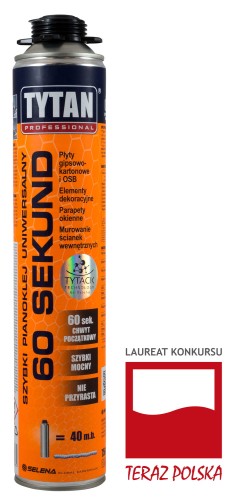 Tytan Professional 60 Sekund Szybki Pianoklej Uniwersalny 750Ml