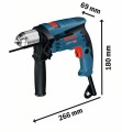 Bosch GSB 13 RE Wiertarka udarowa 600W