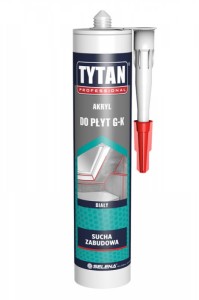 Tytan Professional Akryl do Płyt G-K Biały 280ml