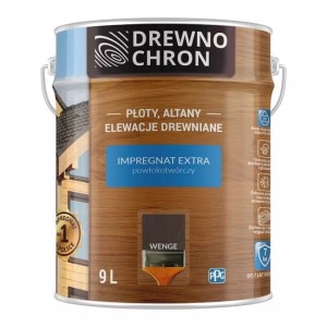 Drewnochron Impregnat Extra Powłokotwórczy Wenge 9l