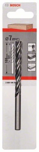 Bosch Standardowe spiralne wiertło do drewna 8x75x117mm