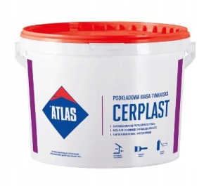 ATLAS CERPLAST Podkładowa masa tynkarska biała 15kg