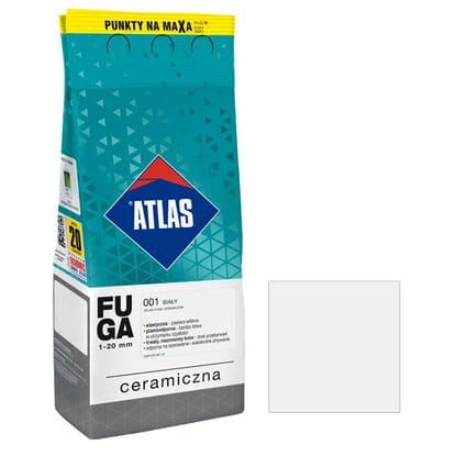 ATLAS Fuga ceramiczna 001 biały 2kg