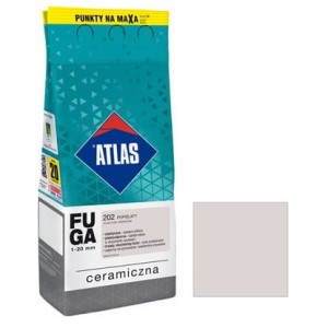 ATLAS Fuga ceramiczna 202 popielaty 2kg