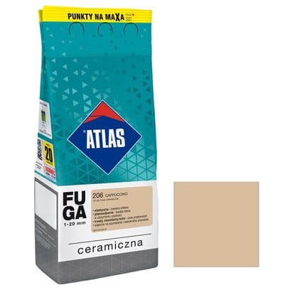 ATLAS Fuga ceramiczna 206 cappuccino 2kg