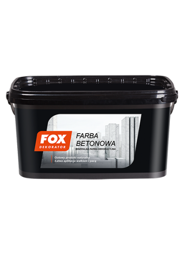 Fox Dekorator farba betonowa 8l