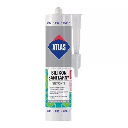 Silikon Atlas Silton S 000 transparentny 280 ml