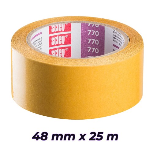 SCLEY taśma dwustronna KAEM 48mm x 25m 770 uniwersalna