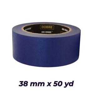 UNI-GRADE taśma maskująca 38mm x 50yd niebieska