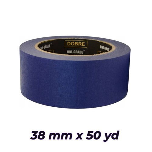 UNI-GRADE taśma maskująca 38mm x 50yd niebieska