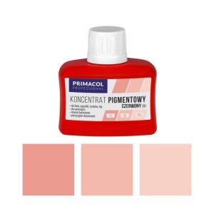 PRIMACOL koncentrat pigmentowy do farb 80ml czerwony (9)