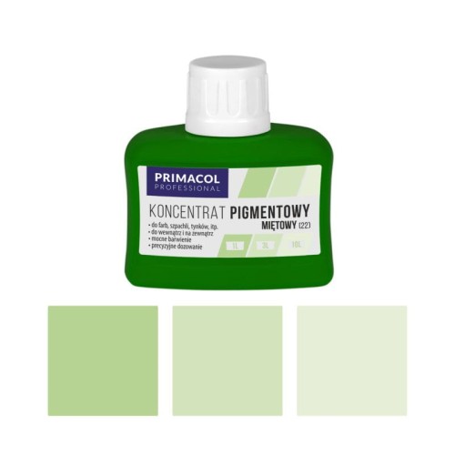 PRIMACOL koncentrat pigmentowy do farb 80ml miętowy (22)