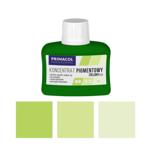 PRIMACOL koncentrat pigmentowy do farb 80ml zielony (23)