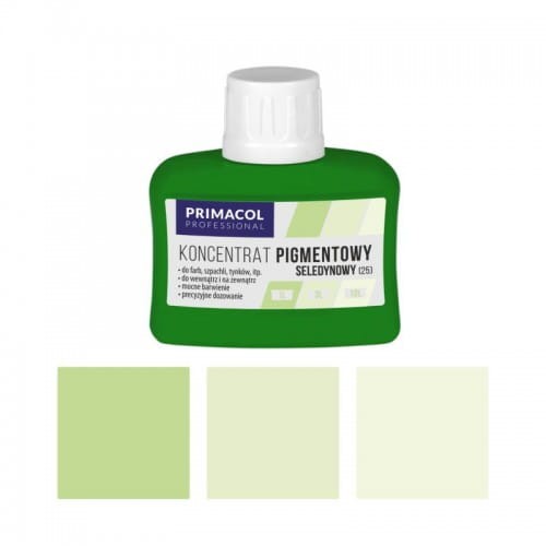 PRIMACOL koncentrat pigmentowy do farb 80ml seledynowy (25)