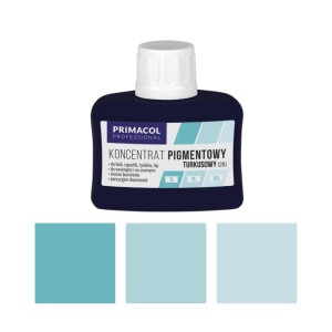 PRIMACOL koncentrat pigmentowy do farb 80ml turkusowy (26)