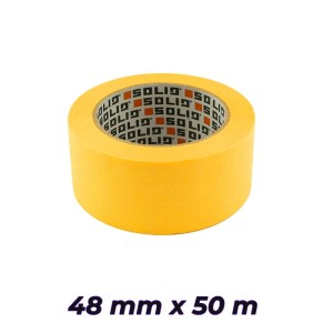 SOLID taśma malarska 48mm x 50m SAMURAJ UV żółta