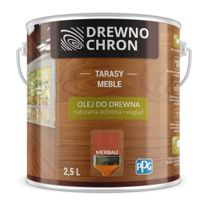 Drewnochron Olej do drewna Merbau 2,5L