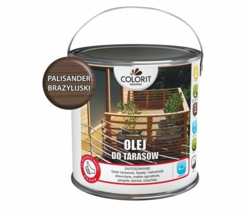 Colorit Olej Do Tarasów Palisander Brazylijski 2,5L