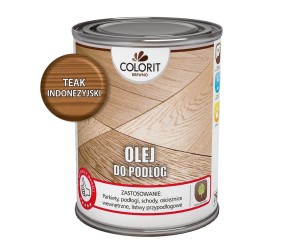 COLORIT Olej do podłóg TEAK INDONEZYJSKI 750ML