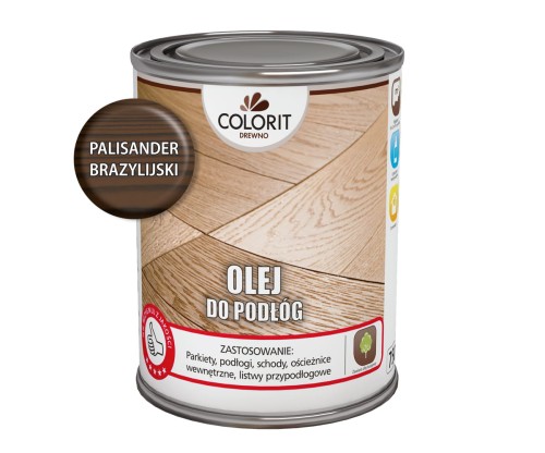 COLORIT Olej do podłóg PALISANDER BRAZYLIJSKI 750ML