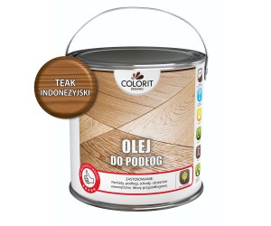 COLORIT Olej do podłóg TEAK INDONEZYJSKI 2,5L