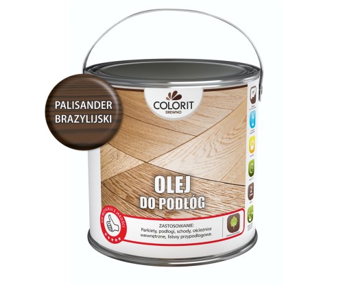 COLORIT Olej do podłóg PALISANDER BRAZYLIJSKI 2,5L