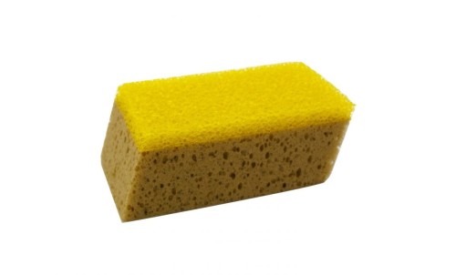 SOLID Gąbka hydrochłonna skośna żółta 160x90x60mm
