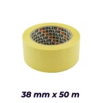 SOLID Taśma malarska 38mm x 50m żółta 
