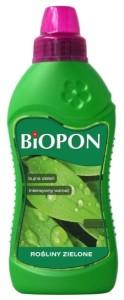 BIOPON Nawóz do roślin zielonych 1l płyn