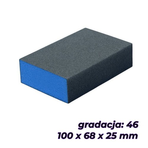 BLUE DOLPHIN KOSTKA ŚCIERNA 100X68X25MM GR 46