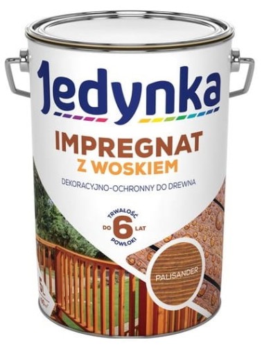 Jedynka Impregnat do Drewna z Woskiem Palisander 5L