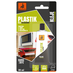 DRAGON klej do plastiku 20ml blister