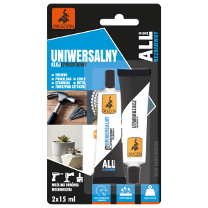 DRAGON Klej uniwersalny epoksydowy 2x15ml blister