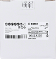 Bosch Tarcza fibrowa ścierna X-LOCK 125 mm metal inox