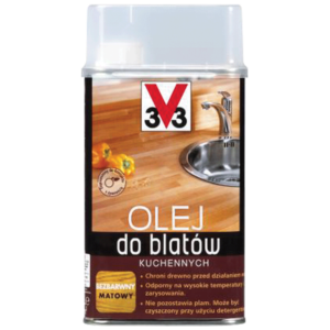 V33 Olej do blatów kuchennych bezbarwny 0,5L