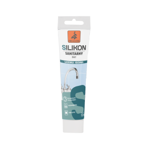 DRAGON Silikon sanitarny biały 100ml