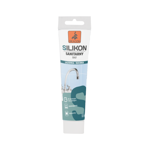 DRAGON SILIKON SANITARNY BIAŁY 100ML