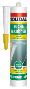 SOUDAL Akryl do płyt G-K 280ml biały