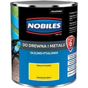 NOBILES FTALONAL FARBA ALKIDOWA Żółty Półpołysk 0,7L