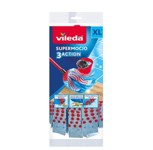 VILEDA Wkład do mopa 3Action Velour XL