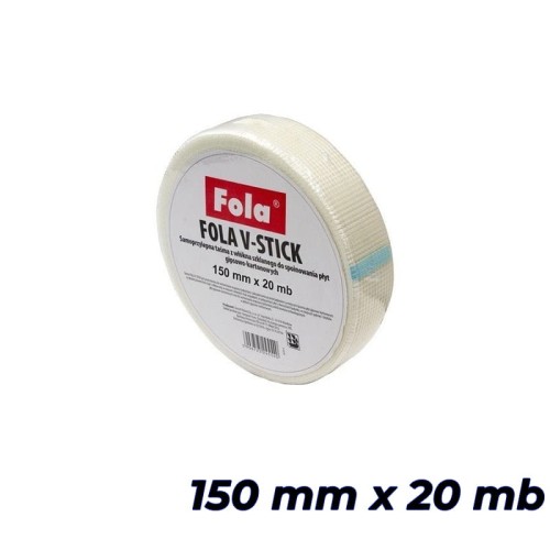 FOLA Taśma z włókna szklanego do G-K 150 mm x 20 mb