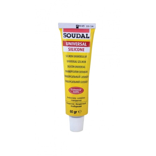 SOUDAL Silikon uniwersalny 60g biały