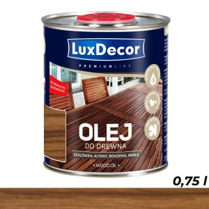 LUXDECOR Olej do drewna Premium dąb 0,75L