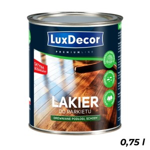 LUXDECOR Lakier do parkietu satyna 0,75L 