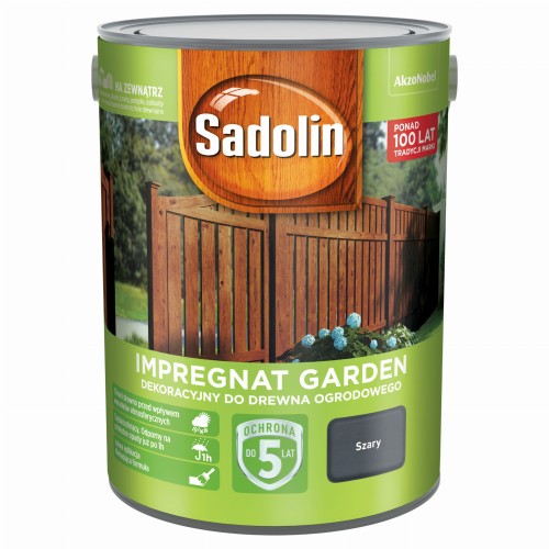 SADOLIN Impregnat Garden szary 5L