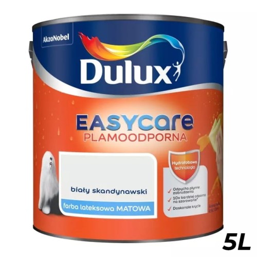 Dulux Easycare Biały Skandynawski 5L