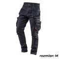 Spodnie robocze 5-kiszeniowe DENIM, rozmiar M