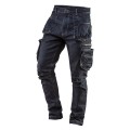 Spodnie robocze 5-kiszeniowe DENIM, rozmiar XXL
