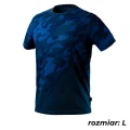 T-shirt roboczy CAMO NAVY, rozmiar L